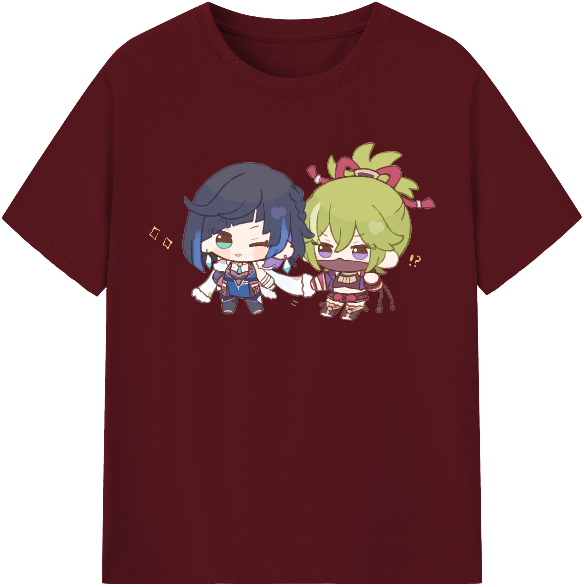 げんし神  久岐忍 くき しのぶ genshin Kuki Shinobu 綿100％半袖Tシャツ（フロントプリント）